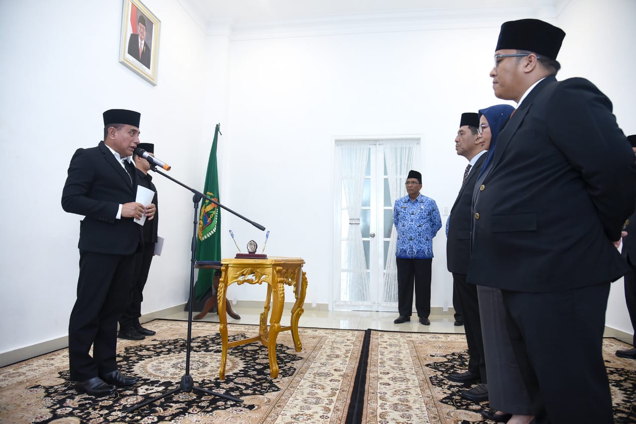 Dewan Pengawas PDAM Tirtanadi Dilantik, Permasalahan Air Harus Cepat Terselesaikan